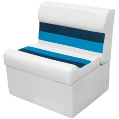 WISE SEATING WD95 Loung Seat - White/Navy/Blue