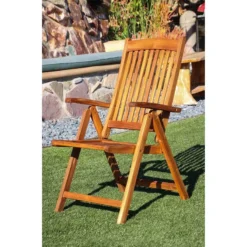 SEATEAK Avalon Teak Folding Deck Armchair -Boat Seating Sales Shop 12965372 6 1500