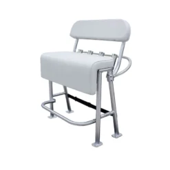 TACO MARINE Neptune III Leaning Post with Backrest and Grab Rail