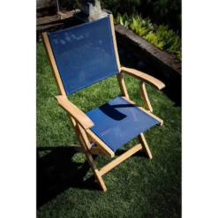 SEATEAK Bimini Teak Folding Deck Chair -Boat Seating Sales Shop 16225401 6 1500