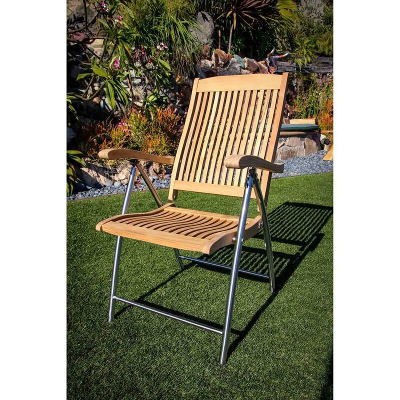 SEATEAK Windrift Teak Folding Deck Chair 7 SEATEAK Windrift Teak Folding Deck Chair - Image 7