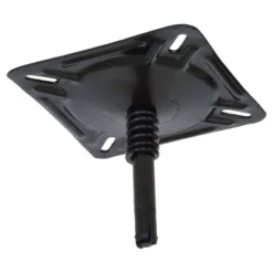 SPRINGFIELD 7" X 7" KingPin&trade; Seat Mount with Spring, E-Coat Finish