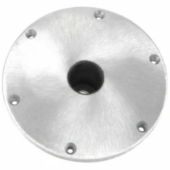 SPRINGFIELD 9" Round Non-Locking Spring-Lock&trade; Base, Satin Finish