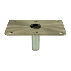 SPRINGFIELD 6" X 8" Threaded Square Base Satin Finish
