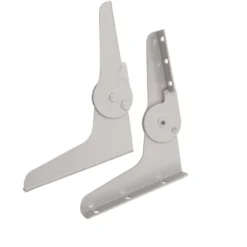 SPRINGFIELD Small Pinchless Hinges, White Finish