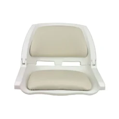 SPRINGFIELD Traveler Folding Seat, White Upholstery With White Shell -Boat Seating Sales Shop 17071465 1500
