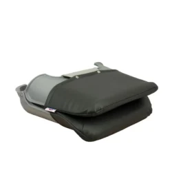 SPRINGFIELD Skipper Folding Seat, Charcoal And Gray Upholstery With Gray Shell -Boat Seating Sales Shop 17072885 4 1500