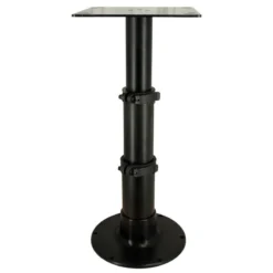 SPRINGFIELD 12 3/4" - 20" Anodized Air-Powered 3-Stage Table Pedestal