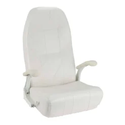 SPRINGFIELD Norwegian Helm Seat with White Upholstery