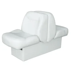 WISE SEATING 10" Base Lounge with Z-Bar, White