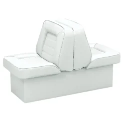 WISE SEATING 10" Base Lounge Seat, White