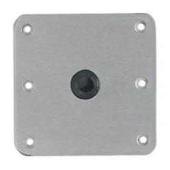 ATTWOOD 7" X 7" Zinc-Plated Lock'N-Pin Base Plate
