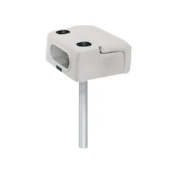 TODD Single Portable Leaning Post with Pedestal