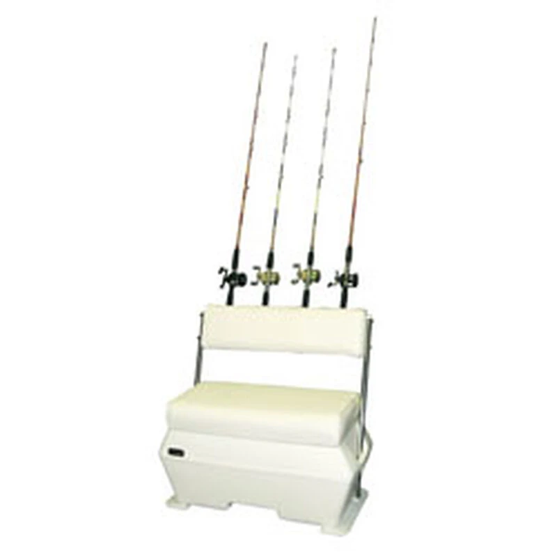 TODD Deluxe Angler Series Swingback Seat, With Rod Holders 1 TODD Deluxe Angler Series Swingback Seat, With Rod Holders